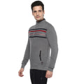 Axmann Full Sleeve Zipper Casual Sweatshirt - MODA ELEMENTI
