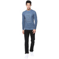 Axmann Full Sleeve Round Neck Printed Pullover - MODA ELEMENTI