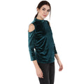 Cold Shoulder Designer Winter Top - MODA ELEMENTI