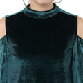 Cold Shoulder Designer Winter Top - MODA ELEMENTI