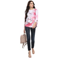 High Street Fashion Floral Printed Winter Top - MODA ELEMENTI