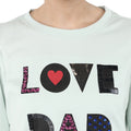 Love Dad Round Neck Cold Shoulder Winter Top - MODA ELEMENTI