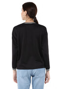 Blind Love Printed Round Neck Winter Top - MODA ELEMENTI