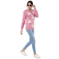 Swan Intarsia Round Neck Jumper - MODA ELEMENTI