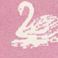 Swan Intarsia Round Neck Jumper - MODA ELEMENTI