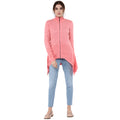 Full Sleeve Zipper Long Cardigan - MODA ELEMENTI