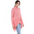 Full Sleeve Zipper Long Cardigan - MODA ELEMENTI