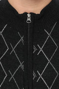 Axmann Crossover Designed Zipper Cardigan