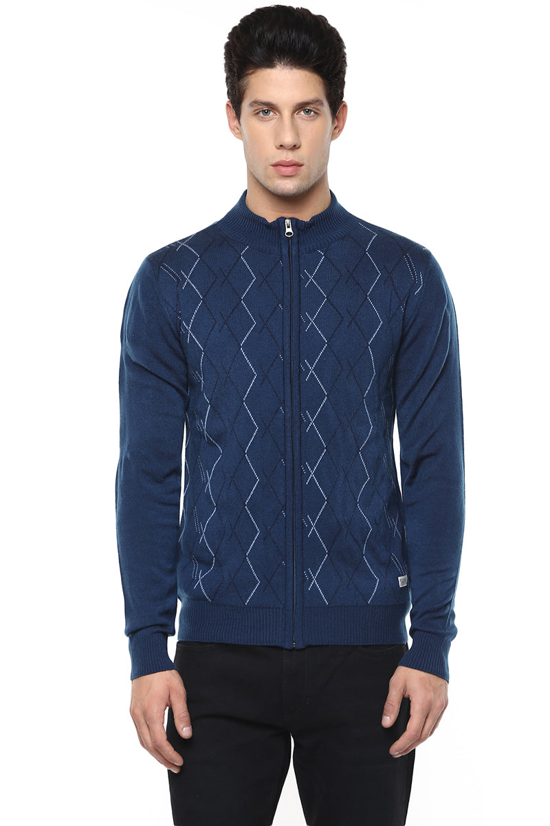 Axmann Crossover Designed Zipper Cardigan
