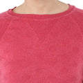 Solid Pink Full Sleeve Round Neck Jumper - MODA ELEMENTI