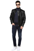 Axmann Full Sleeve Printed Zipper Pullover - MODA ELEMENTI