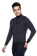 Axmann Full Sleeve Printed Zipper Pullover - MODA ELEMENTI