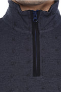 Axmann Full Sleeve Printed Zipper Pullover - MODA ELEMENTI