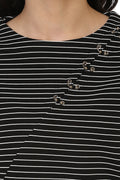 Stripe Row Winter Top