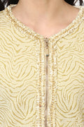 Golden Shimmer Bless Sleeve Top - MODA ELEMENTI