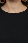Laser Strip Duster Casual Top - MODA ELEMENTI