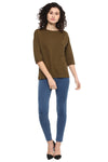 Laser Strip Duster Casual Top - MODA ELEMENTI
