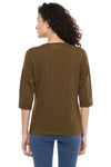 Laser Strip Duster Casual Top - MODA ELEMENTI