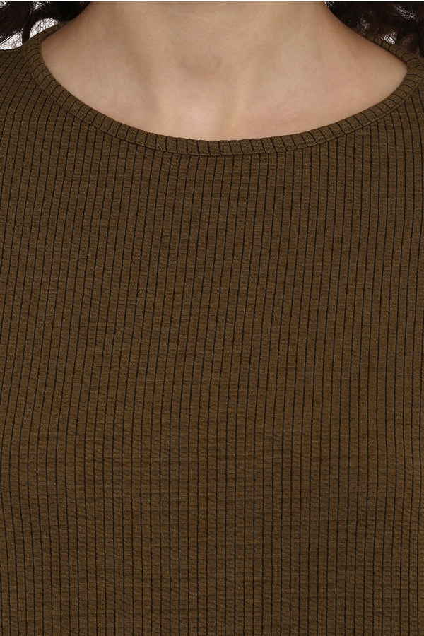 Laser Strip Duster Casual Top - MODA ELEMENTI