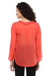 Front Tie Shirt Style Top - MODA ELEMENTI