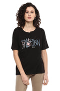 Fashion Passion Embroidered Casual T Shirt - MODA ELEMENTI