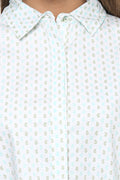 Full Sleeve Self Designed Casual Shirt - MODA ELEMENTI