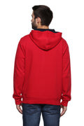 Axmann Solid Full Sleeve Zipper Hooded Sweatshirt - MODA ELEMENTI