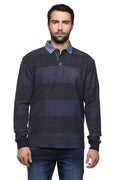 Axmann Full Sleeve Striped Collar T-shirt