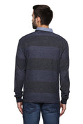 Axmann Full Sleeve Striped Collar T-shirt