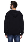 Axmann Full Sleeve Printed Hooded Sweatshirt