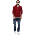 Axmann Full Sleeve Printed Zipper Pullover - MODA ELEMENTI