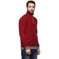 Axmann Full Sleeve Printed Zipper Pullover - MODA ELEMENTI