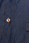 Denim Self Designed Casual Shirt - MODA ELEMENTI