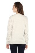 Full Sleeve Butterfly Patch Embroidered Sweatshirt - MODA ELEMENTI