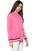 Casual Side Zipped Sweatshirt - MODA ELEMENTI