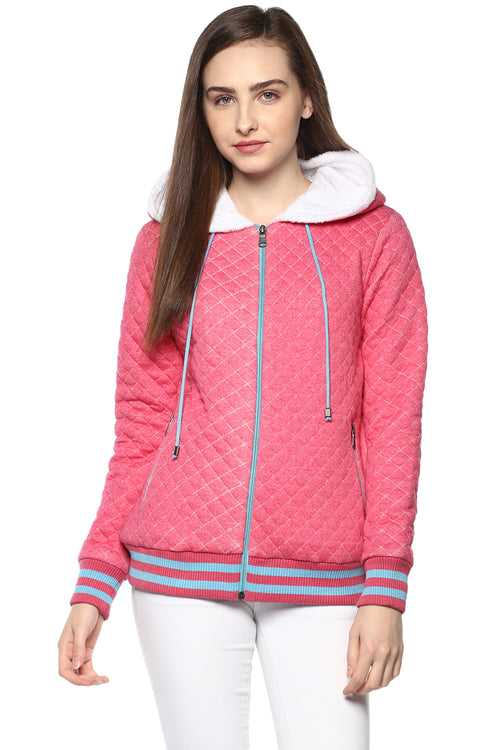 Full Sleeve Zipper Hooded Sweatshirt - MODA ELEMENTI