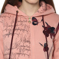 Full Sleeve Printed Zipper Hooded Sweatshirt - MODA ELEMENTI