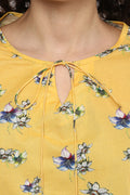 Front Tie Bell Sleeve Casual Top - MODA ELEMENTI