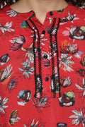 Floral Printed Bell Sleeve Casual Top - MODA ELEMENTI
