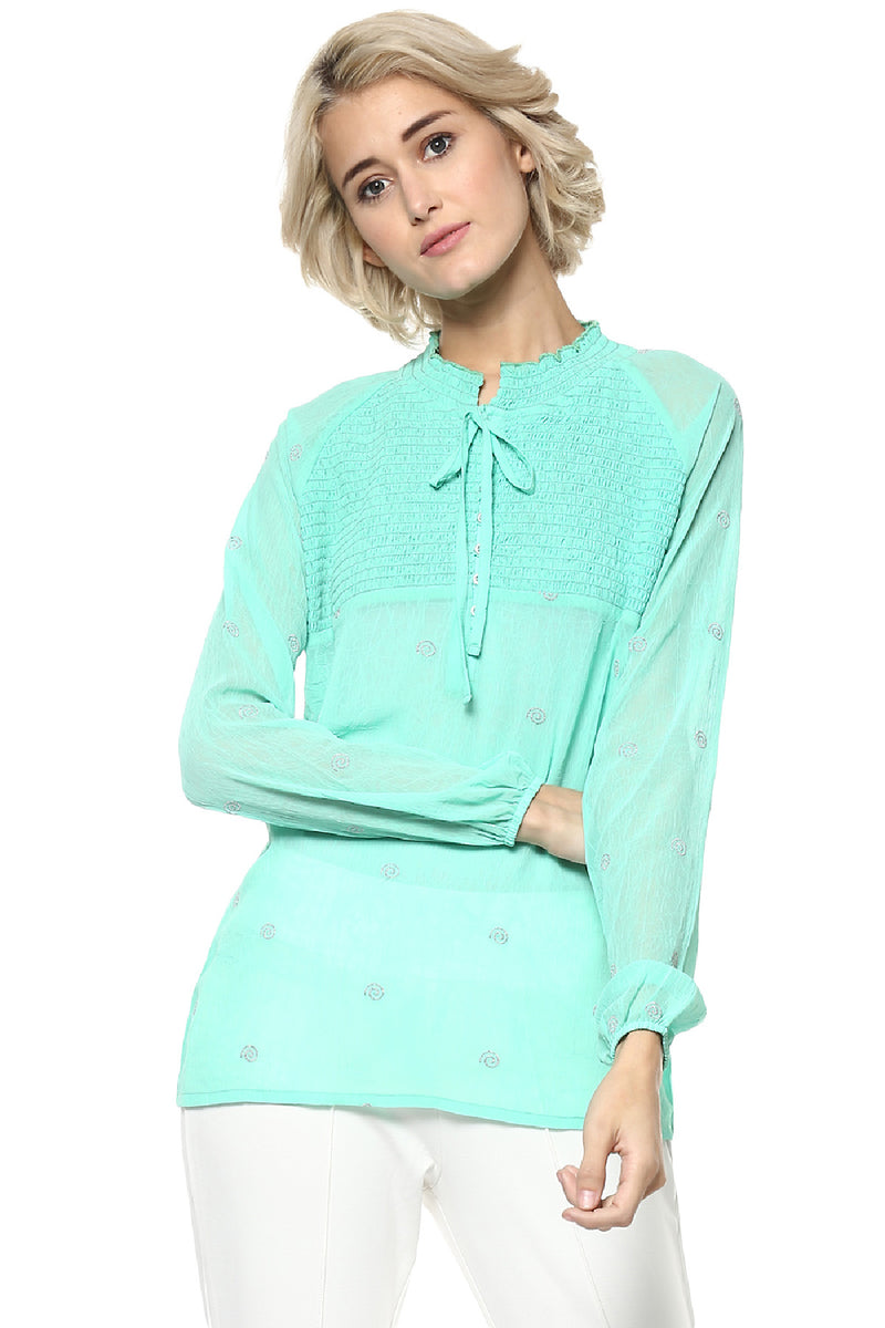 Embroidered Trendy Tunic-Top