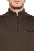 Axmann Neck Zipper Full Sleeve Pullover